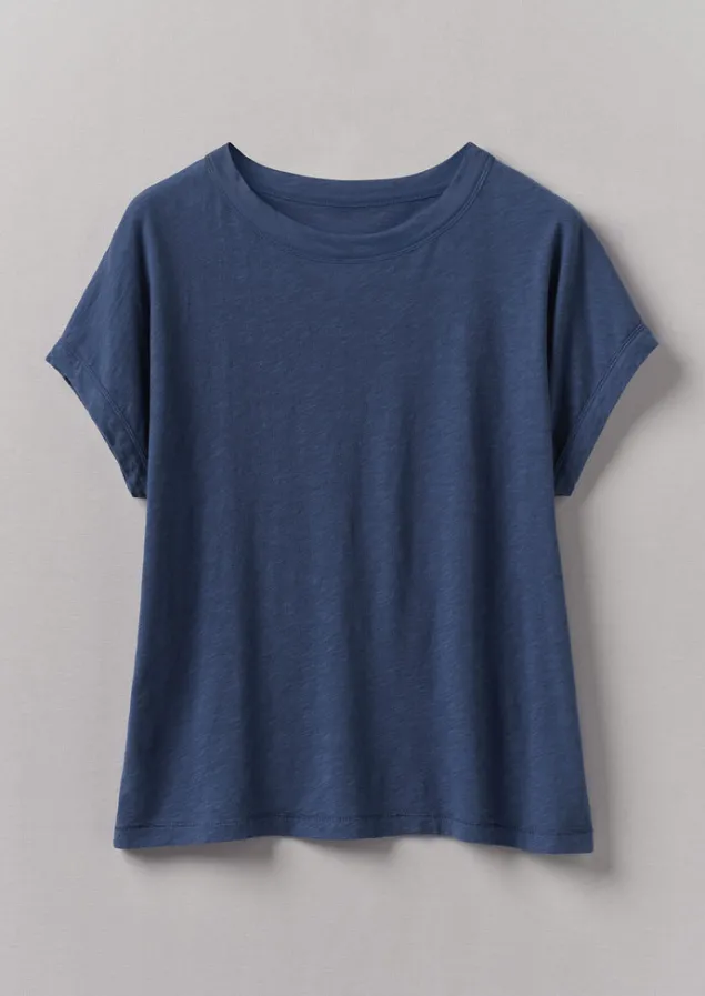 Jersey | Tops & Tees-TOAST Alda Organic Cotton Easy Tee Thistle