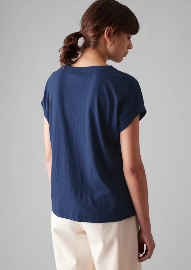 alda_organic_cotton_easy_tee_2-1.webp Jersey | Tops & Tees-TOAST Alda Organic Cotton Easy Tee Thistle