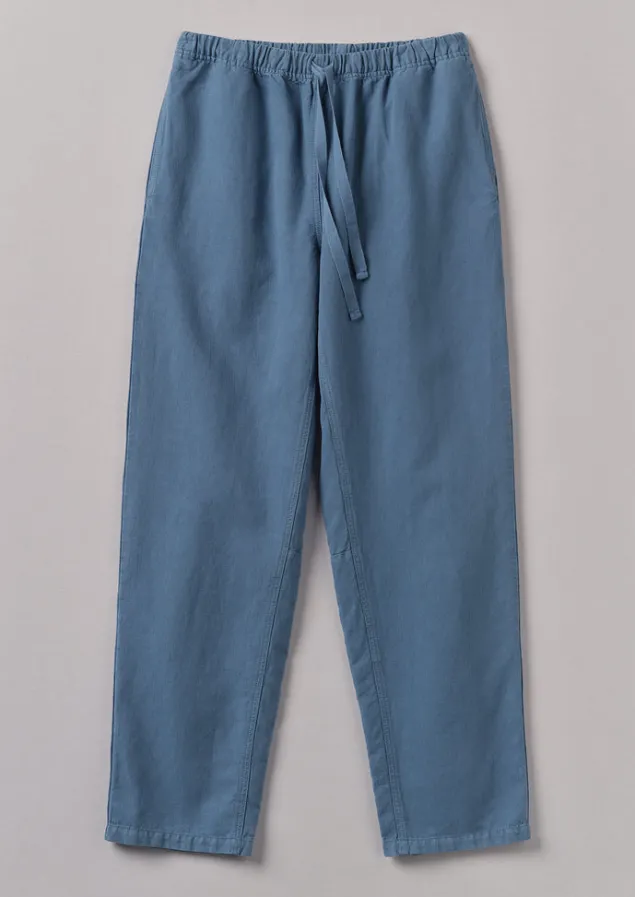 alfie_garment_dyed_herringbone_trousers_5-2.webp Workwear | Trousers-TOAST Alfie Garment Dyed Herringbone Trousers SlateBlue