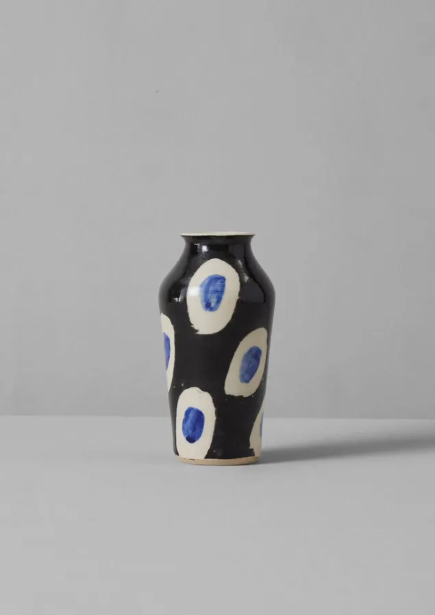 Decorative Pieces | Ceramics-TOAST Ali Hewson Cobalt Dash Vase Cobalt/Black