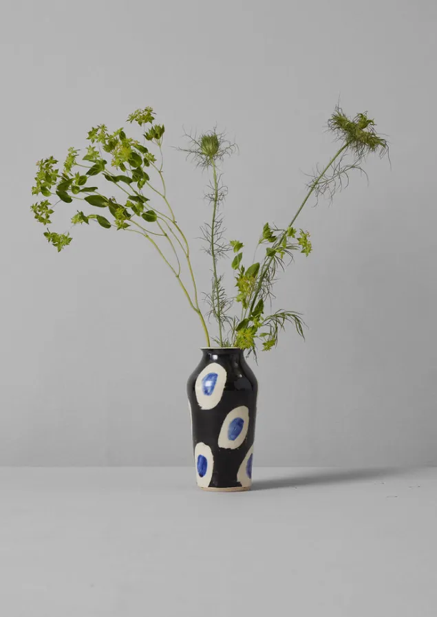 ali_hewson_cobalt_dash_vase_16-1.webp Decorative Pieces | Ceramics-TOAST Ali Hewson Cobalt Dash Vase Cobalt/Black