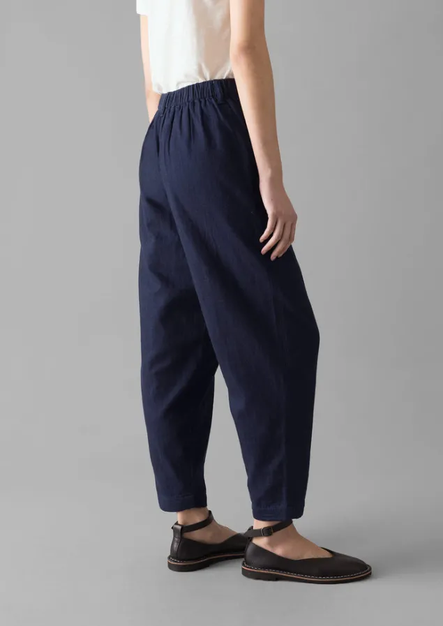 alix_indigo_twill_trousers_6.webp Workwear | Trousers-TOAST Alix Twill Trousers Indigo