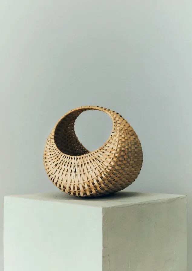 Outdoor | Baskets-TOAST Amy Krone Globe Basket Natural