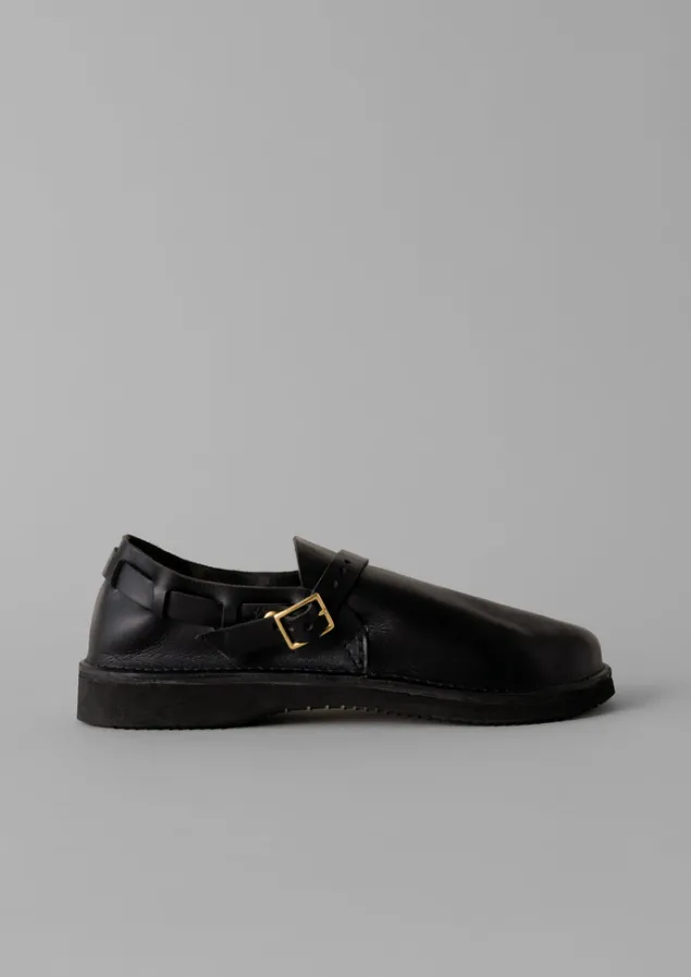 Shoes-TOAST Aurora Leather Shoes Black