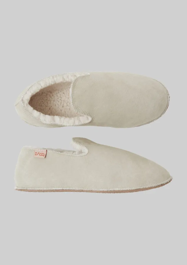 babbi_charentaise_slippers_2.webp Slippers | Nightwear-TOAST Babbi Charentaise Slippers Stone
