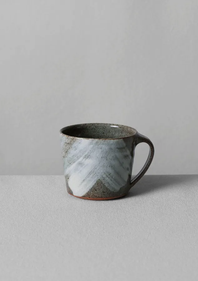 Ceramics | Tableware-TOAST Bert Jones Brushstroke Mug SpeckledGrey