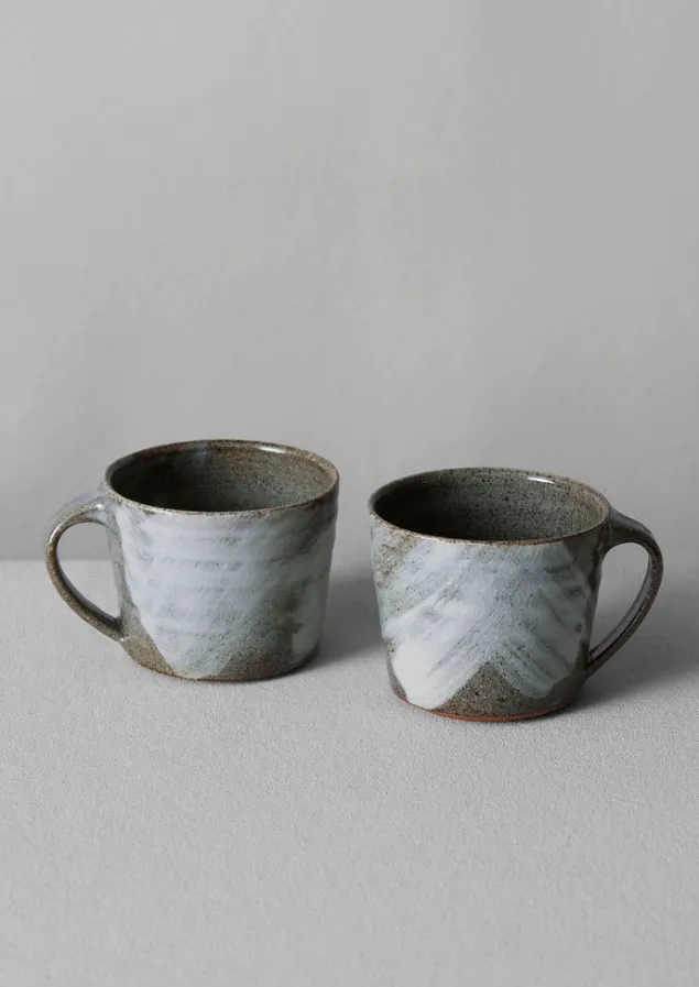 Ceramics | Tableware-TOAST Bert Jones Brushstroke Mug SpeckledGrey