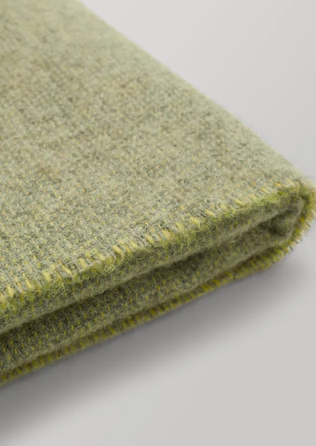 brior_wool_blanket_7.webp Textiles | Blankets & Throws-TOAST Brior Wool Blanket Pollen/Anthracite
