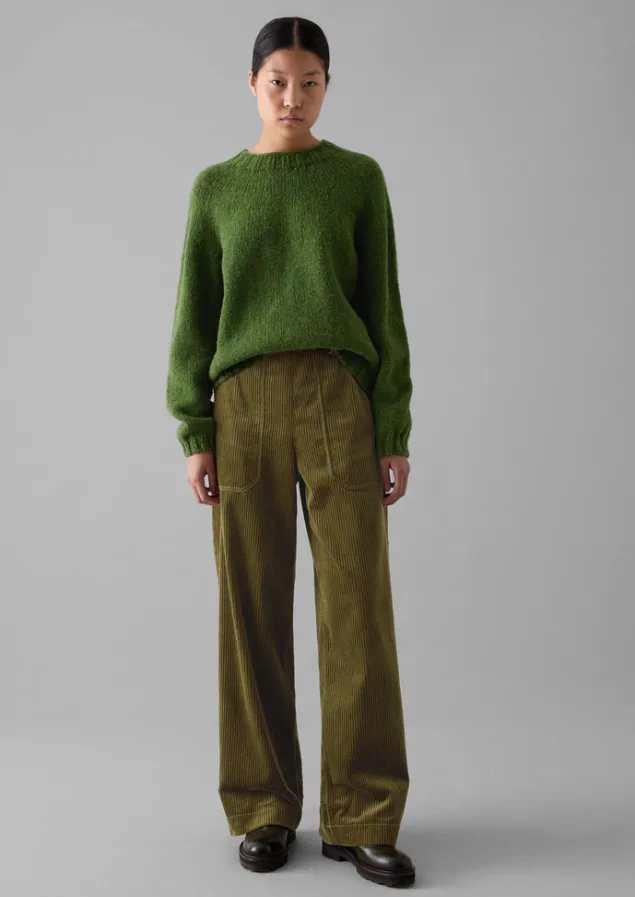 british_wool_sweater_2-1.webp Knitwear-TOAST British Wool Sweater LawnGreen