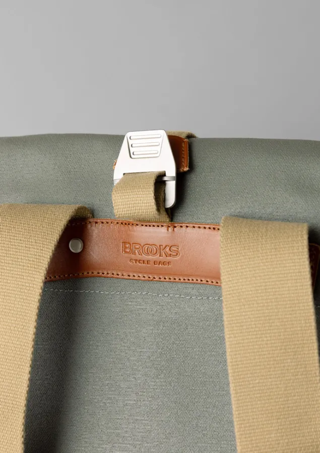 brooks_england_pickwick_canvas_backpack_10.webp Bags & Belts | Bags & Belts-TOAST Brooks England Pickwick Canvas Backpack Sage