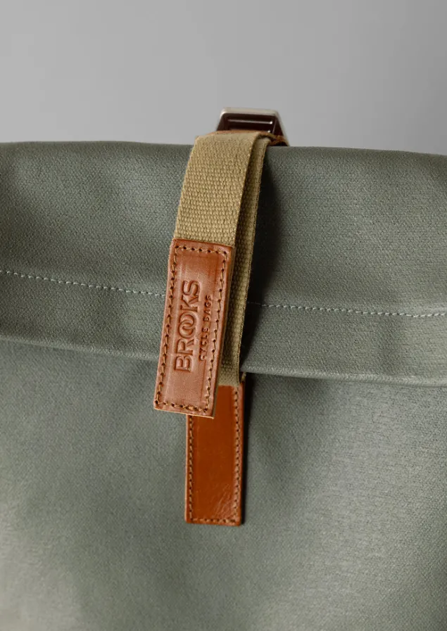 brooks_england_pickwick_canvas_backpack_2.webp Bags & Belts | Bags & Belts-TOAST Brooks England Pickwick Canvas Backpack Sage