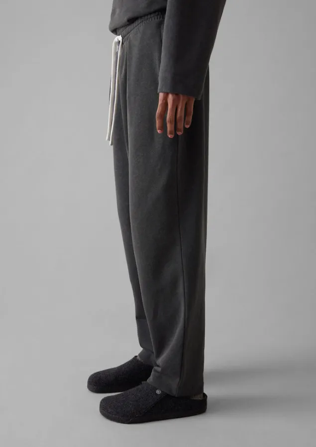 brushed_cotton_hemp_lounge_trousers_2.webp Loungewear | Trousers-TOAST Brushed Cotton Hemp Lounge Trousers Charcoal