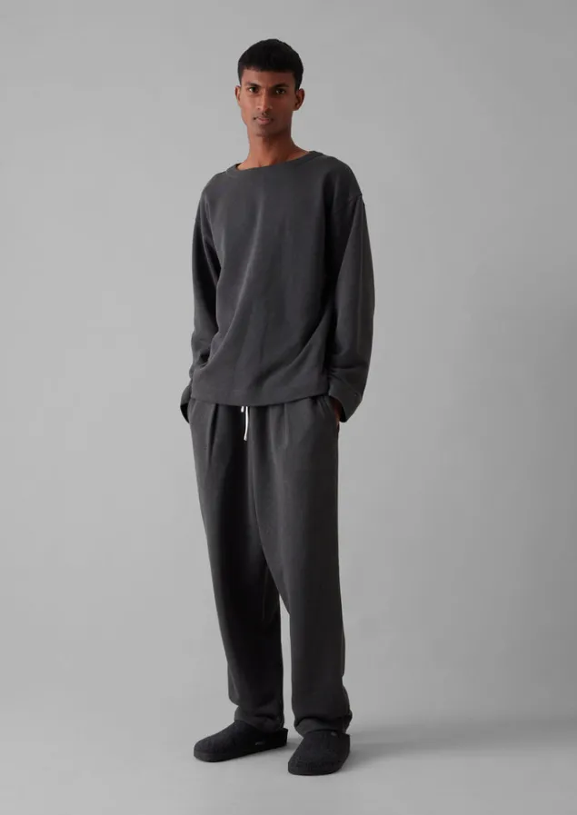 brushed_cotton_hemp_lounge_trousers_3.webp Loungewear | Trousers-TOAST Brushed Cotton Hemp Lounge Trousers Charcoal