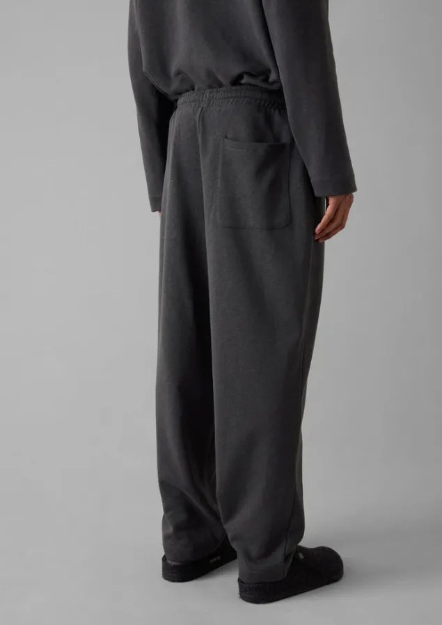 brushed_cotton_hemp_lounge_trousers_5.webp Loungewear | Trousers-TOAST Brushed Cotton Hemp Lounge Trousers Charcoal