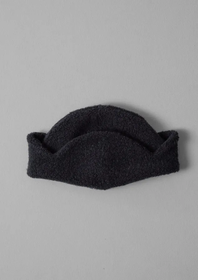 Hats, Scarves & Gloves-TOAST Cableami Wool Hat Navy