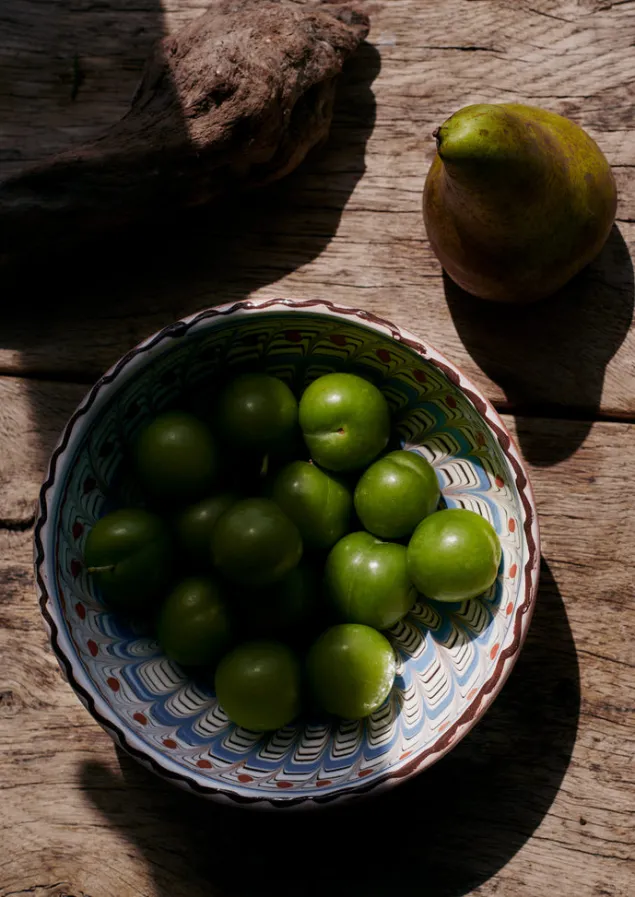 Ceramics | Tableware-TOAST Casa de Folklore Horezu Bowl Blue/Coral/White