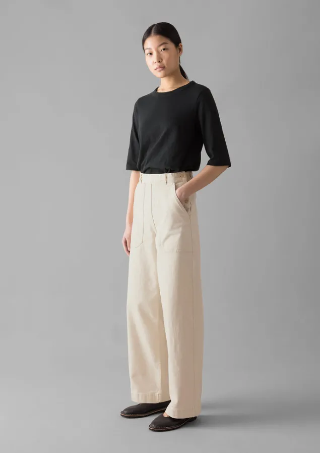cleo_garment_dyed_organic_cotton_tee_2-1.webp Jersey | Tops & Tees-TOAST Cleo Garment Dyed Organic Cotton Tee CarbonBlack