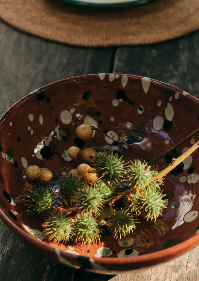 Ceramics | Tableware-TOAST Cortona Splatter Bowl Terracotta/Multi