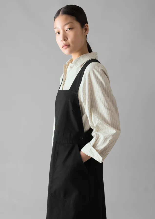 denim_pinafore_dress_4.webp Denim | Dresses-TOAST Denim Pinafore Dress Black