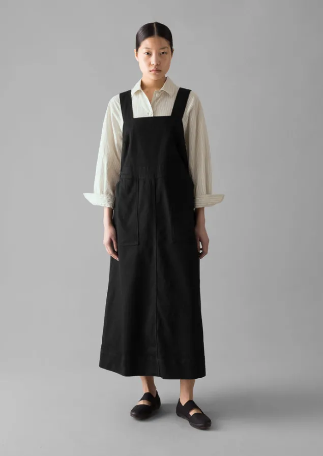 denim_pinafore_dress_7.webp Denim | Dresses-TOAST Denim Pinafore Dress Black