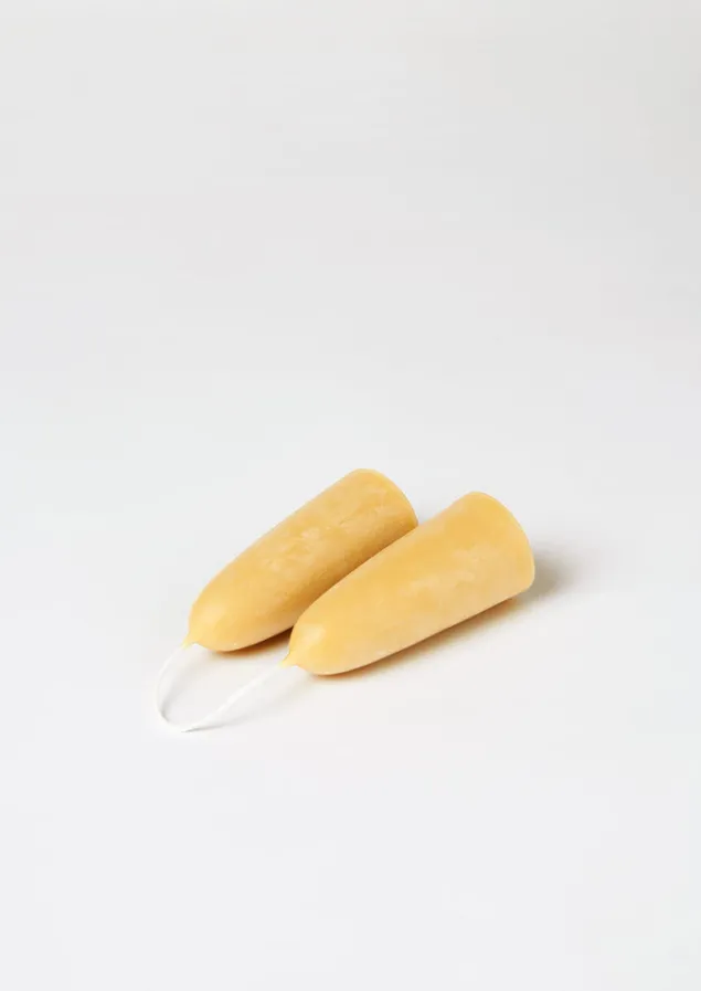 Candles & Holders-TOAST English Beeswax Stubby Candles Natural