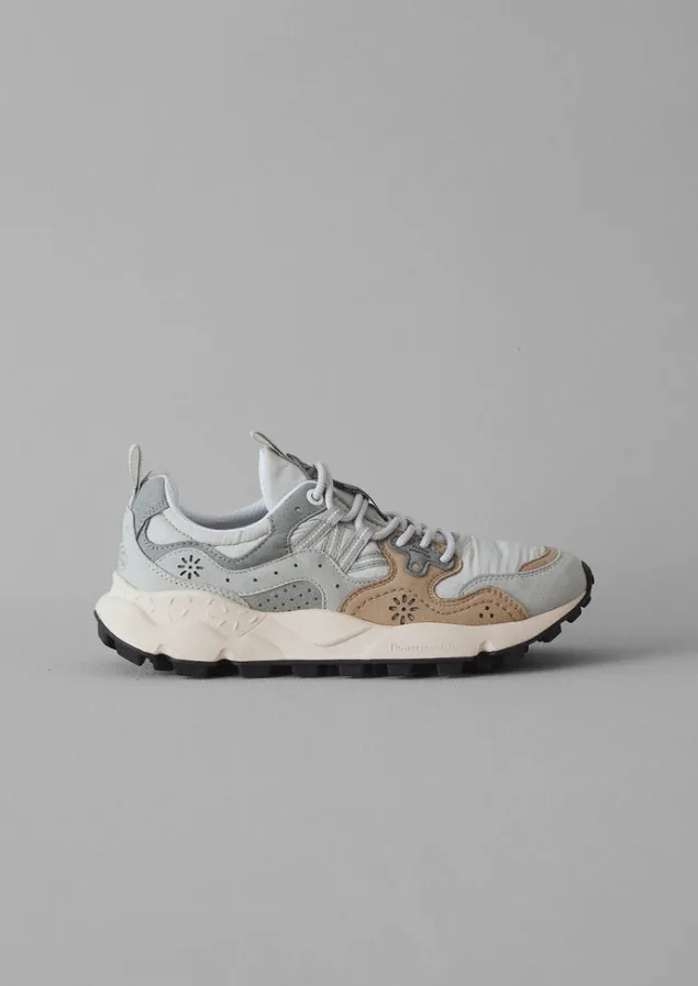 Trainers & Plimsolls-TOAST Flower Mountain Yamano Kaiso Trainers LightGrey