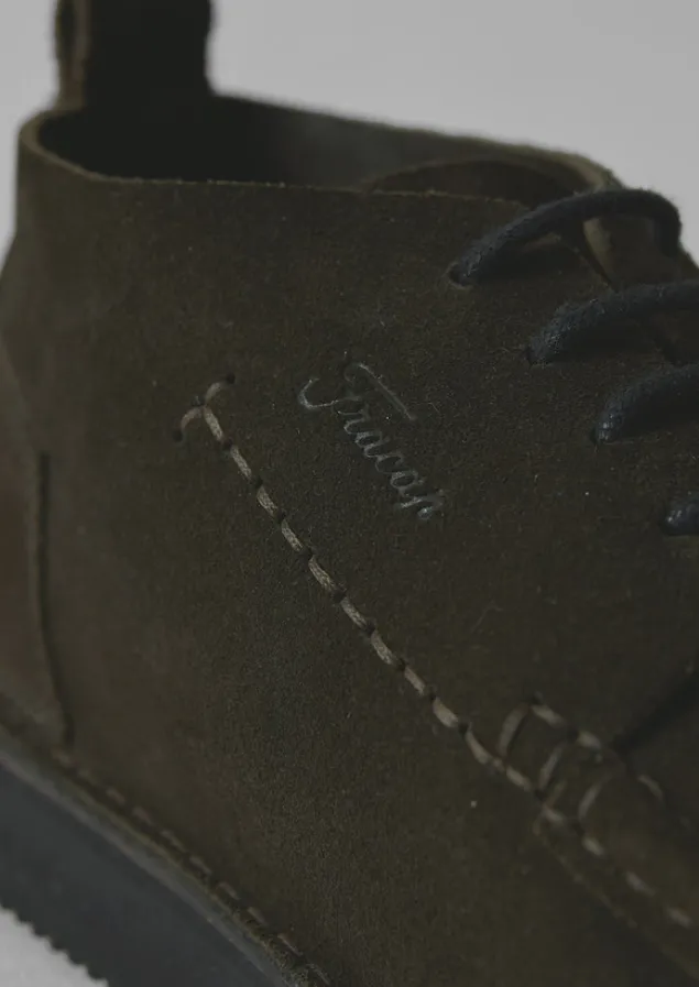 fracap_suede_camp_shoes_2-1.webp Shoes-TOAST Fracap Suede Camp Shoes Olive