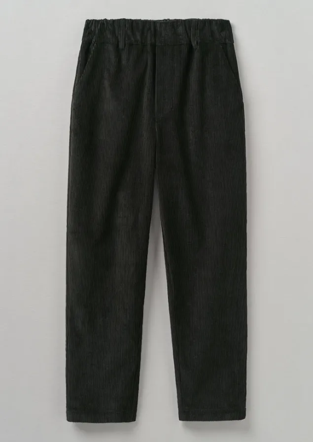 Cord | Trousers-TOAST Gabi Organic Cord Pull On Trousers BrownSlate