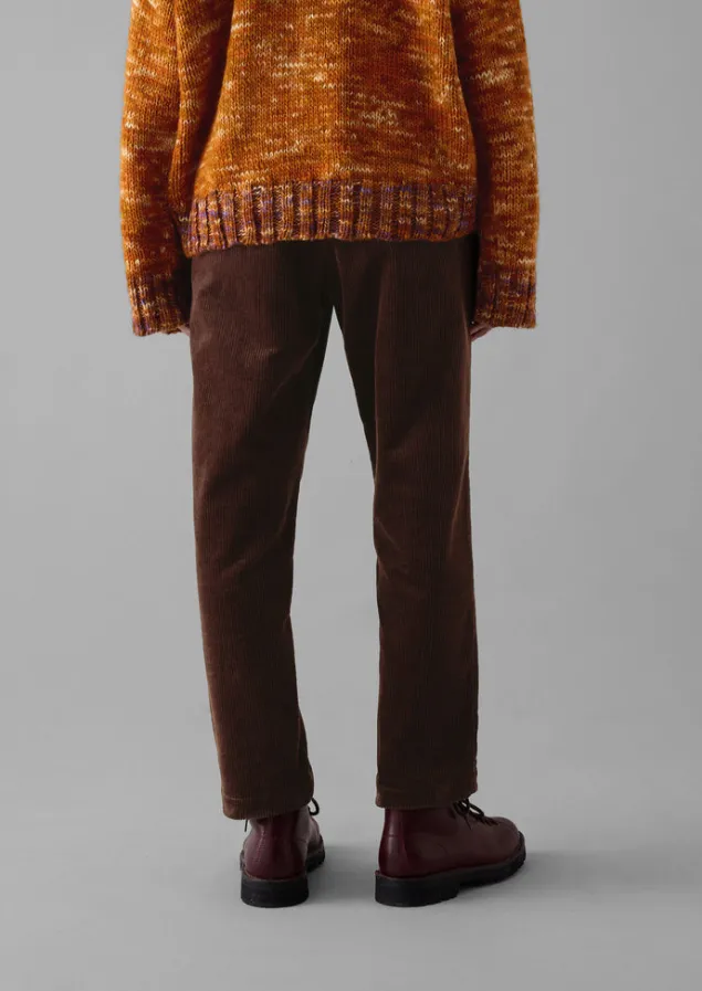 gabi_organic_cord_pull_on_trousers_8.webp Cord | Trousers-TOAST Gabi Organic Cord Pull On Trousers Chestnut