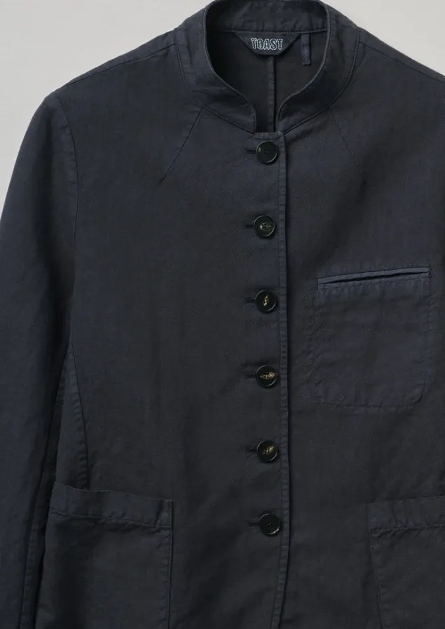 garment_dyed_cotton_linen_neat_jacket_5.webp Coats & Jackets-TOAST Garment Dyed Cotton Linen Neat Jacket Slate