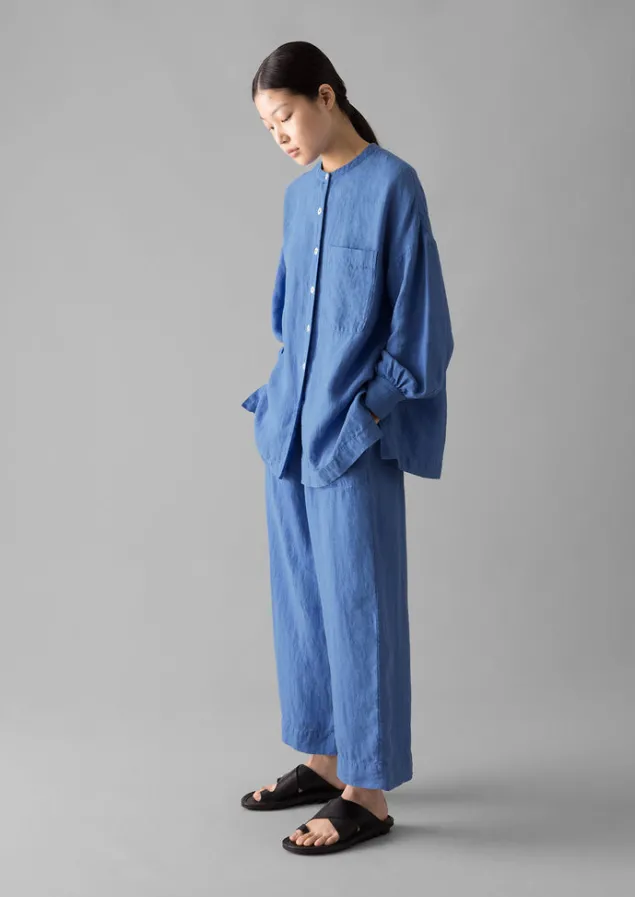 garment_dyed_linen_barrel_leg_trousers_12.webp Linen | Loungewear-TOAST Garment Dyed Linen Barrel Leg Trousers BlueViolane