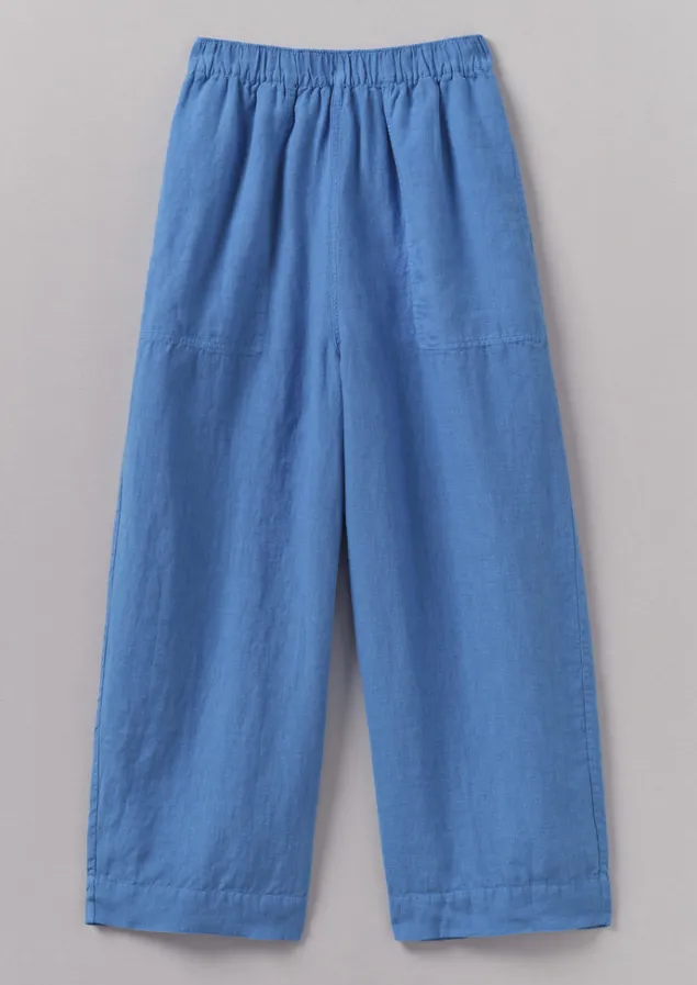 garment_dyed_linen_barrel_leg_trousers_5.webp Linen | Loungewear-TOAST Garment Dyed Linen Barrel Leg Trousers BlueViolane