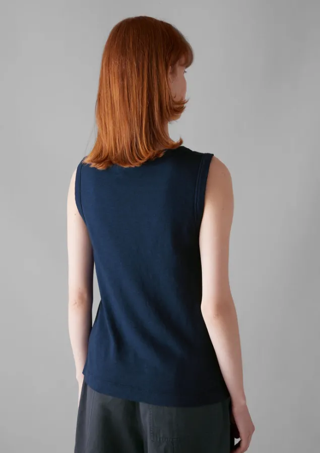 garment_dyed_organic_cotton_tank_top_2-3.webp Jersey | Tops & Tees-TOAST Garment Dyed Organic Cotton Tank Top DuffleBlue