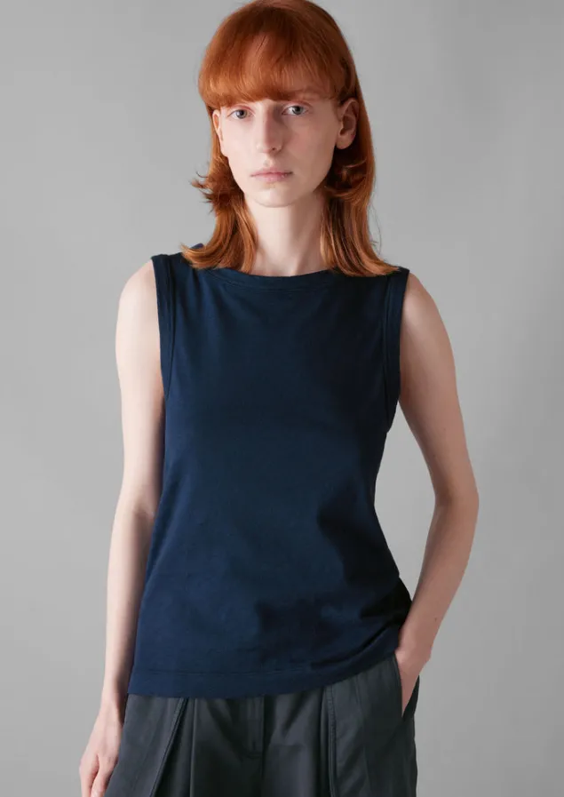 garment_dyed_organic_cotton_tank_top_4-2.webp Jersey | Tops & Tees-TOAST Garment Dyed Organic Cotton Tank Top DuffleBlue
