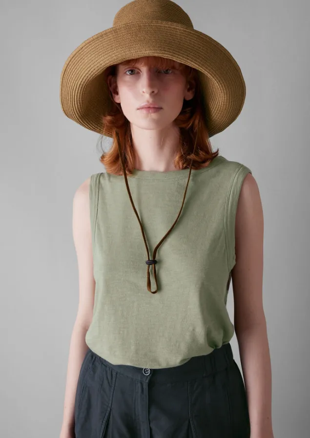 garment_dyed_organic_cotton_tank_top_5.webp Jersey | Tops & Tees-TOAST Garment Dyed Organic Cotton Tank Top CeladonGreen