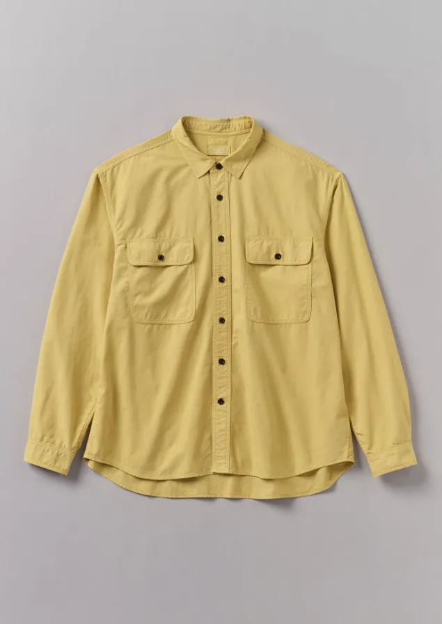 Workwear | Shirts-TOAST Garment Dyed Oxford Workwear Shirt SoftTopaz