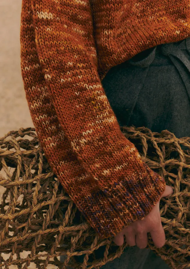 hand_dyed_marl_sweater_6.webp Knitwear-TOAST Hand Dyed Marl Sweater OrangeMix