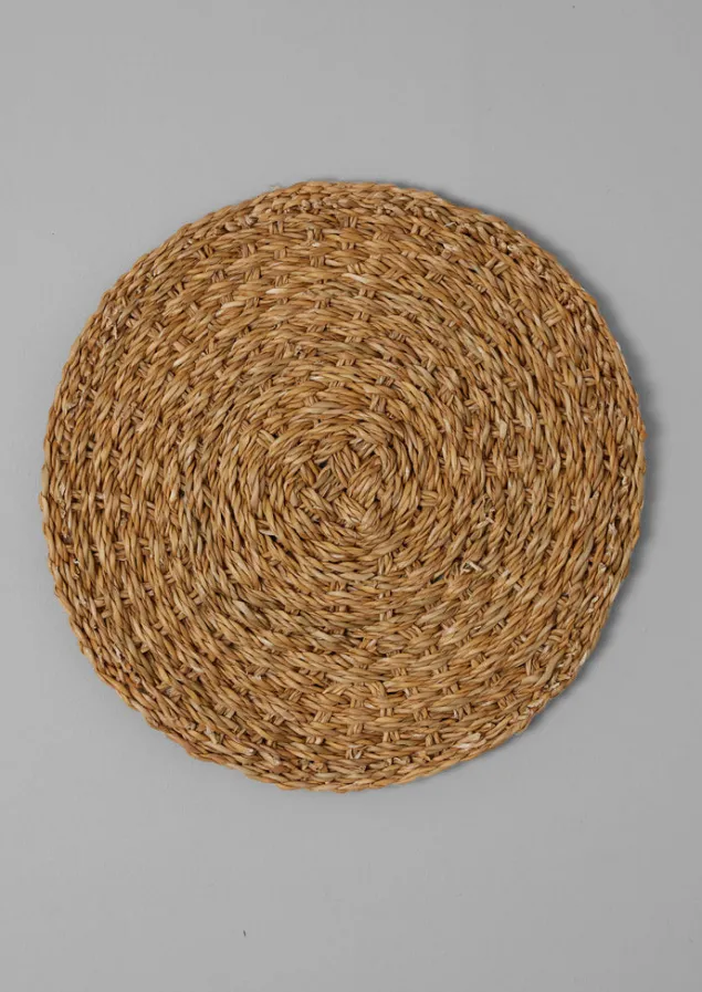 Kitchen | Tableware-TOAST Hand Woven Hogla Placemat Natural
