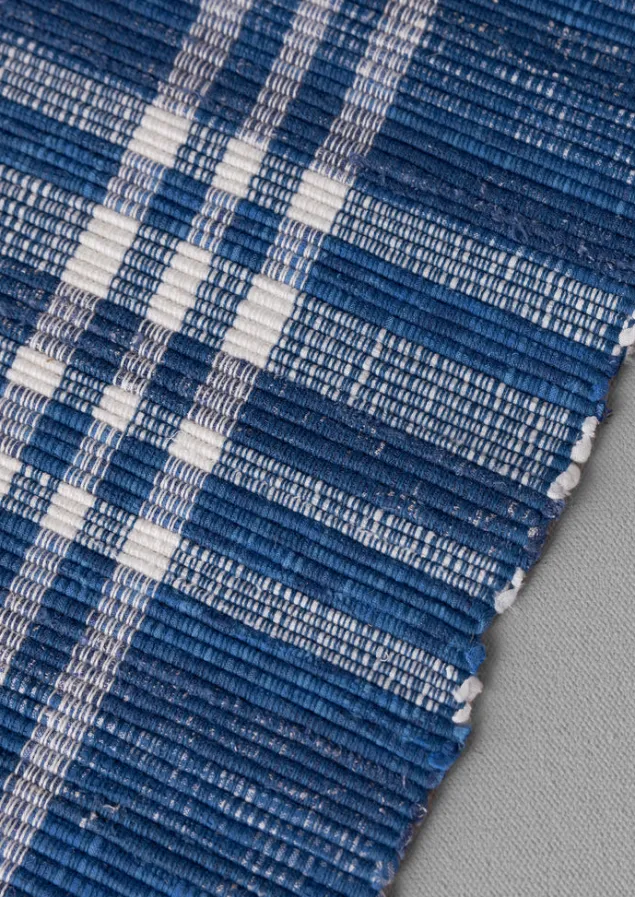 hand_woven_remnant_fabric_rag_rug_4.webp Textiles | Rugs-TOAST Hand Woven Remnant Fabric Rag Rug MixedBlues