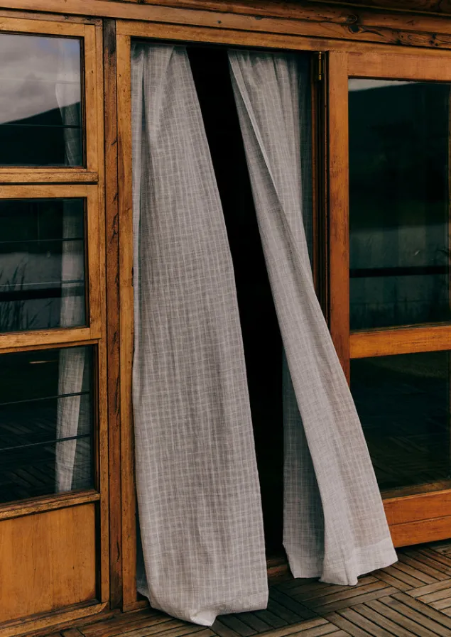 hand_woven_space_dye_curtain_set_4.webp Textiles | Curtains-TOAST Hand Woven Space Dye Curtain Set Chalk/BreezeBlue