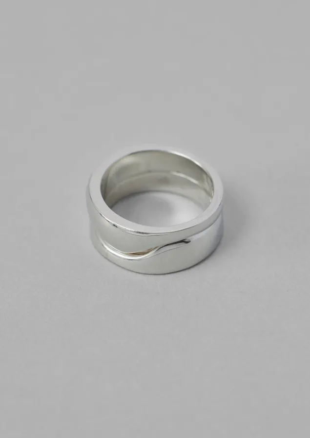 Jewellery-TOAST Helena Rohner Organic Stacking Ring Silver