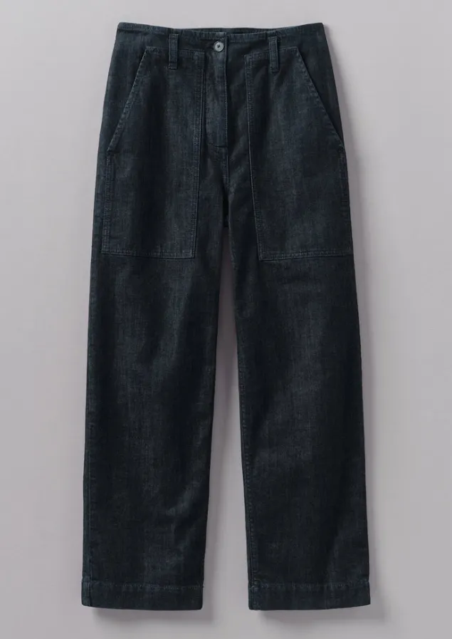 Denim | Workwear-TOAST Denim Workwear Trousers Indigo