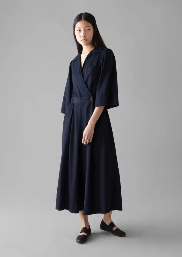 indigo_twill_culotte_jumpsuit_10.webp Jumpsuits | Trousers-TOAST Twill Culotte Jumpsuit Indigo