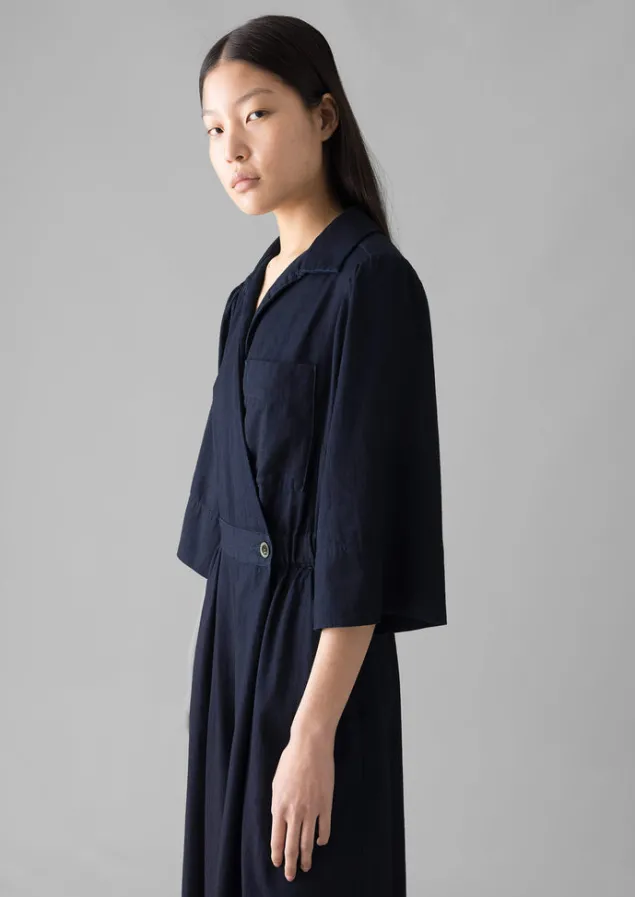 indigo_twill_culotte_jumpsuit_4.webp Jumpsuits | Trousers-TOAST Twill Culotte Jumpsuit Indigo