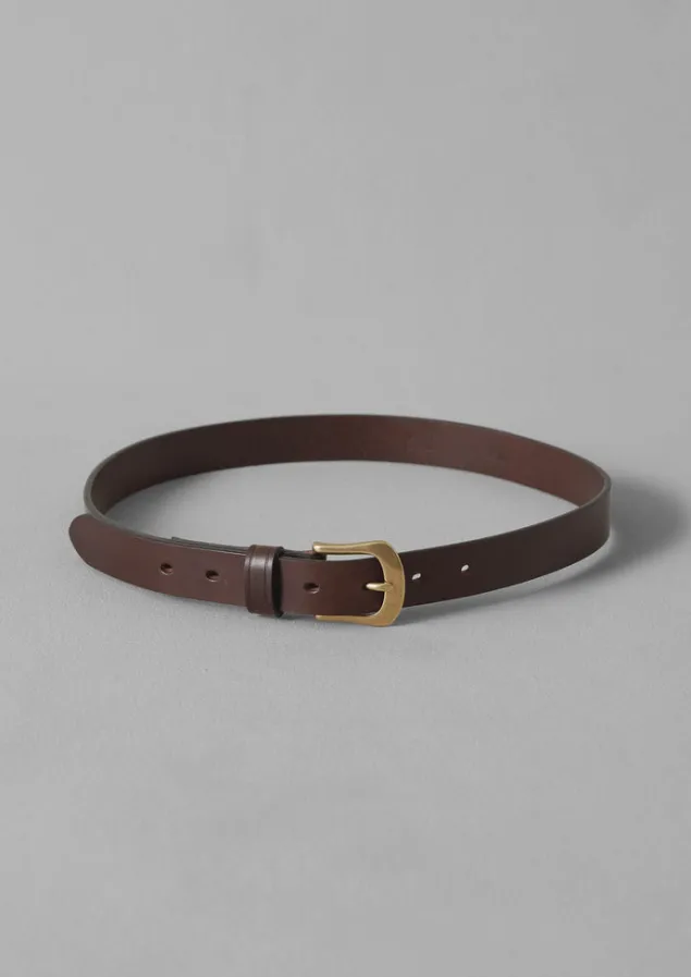 Bags & Belts-TOAST Jeans Belt Brown