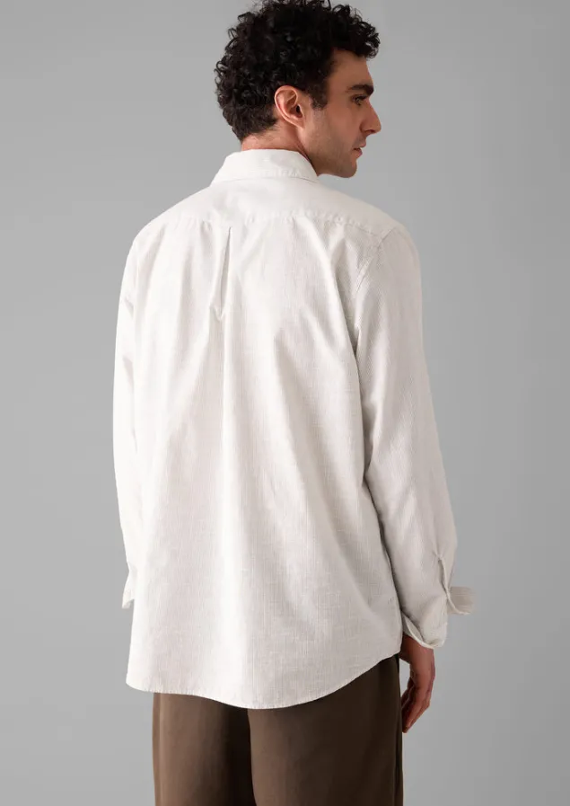 jet_pocket_fine_stripe_cotton_shirt_3.webp Shirts-TOAST Jet Pocket Fine Stripe Cotton Shirt Ecru/Charcoal