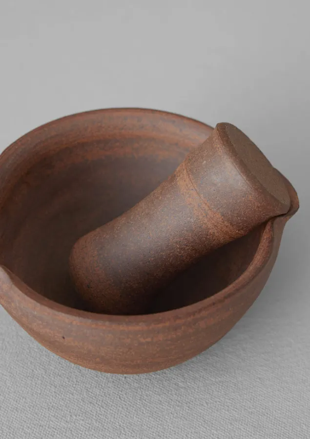 Ceramics | Kitchen-TOAST Jynsym Ong Pestle and Mortar RedClay