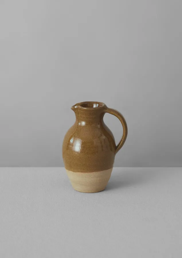 lily_pearmain_small_jug_2-1.webp Ceramics | Tableware-TOAST Lily Pearmain Small Jug Ochre