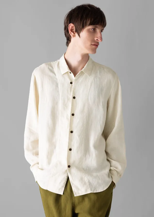 loop_button_linen_shirt_6.webp Linen | Shirts-TOAST Loop Button Linen Shirt Parchment