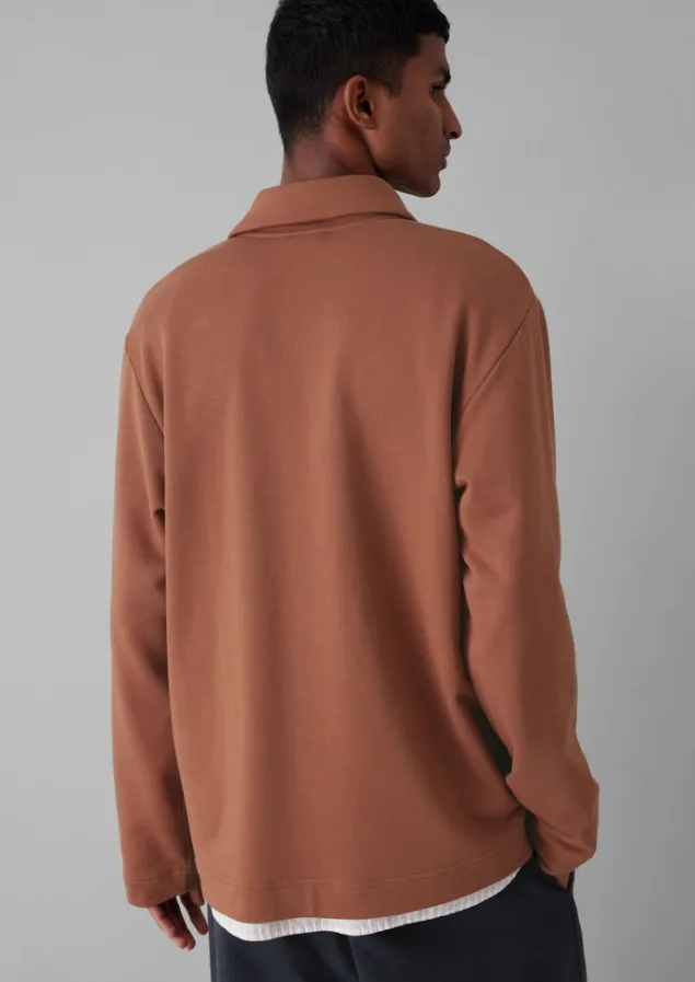 loopback_organic_cotton_jersey_shirt_7.webp Tops & Tees | Shirts-TOAST Loopback Organic Cotton Jersey Shirt RedGranite
